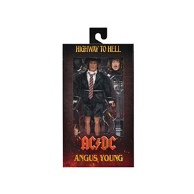 Figura neca angus jovem ac - dc estrada para o inferno