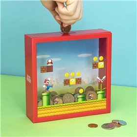 Figura cofrinho paladone super mario