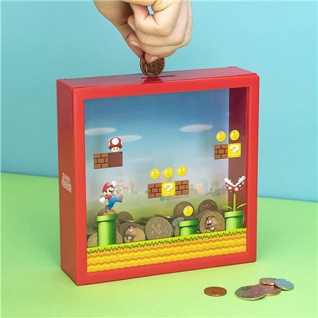Figura cofrinho paladone super mario