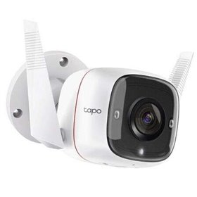 Câmera de segurança IP WiFi TP-Link 3Mpx UHD - Visão noturna - Detecção de movimento - Controle de voz - Proteção IP66