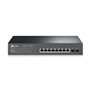 Switch TP-Link Omada Smart Gigabit JetStream - 8 portas PoE+ - 2 slots SFP - Montagem em rack