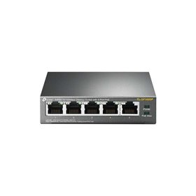 Switch de desktop TP-Link - 5 portas em PoE 10/100 Mbps
