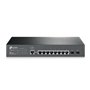 Switch gerenciado TP-Link Gigabit L2 JetStream - 8 portas com 2 slots SFP