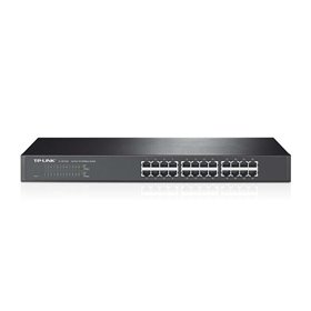 Switch Rack TP-Link - 24 portas a 10/100 Mbps - Tecnologia Verde