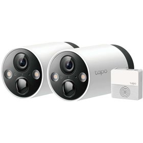 TP-Link Tapo C240S2 2 Câmeras de segurança IP WiFi 2K QHD - Visão noturna - Detecção de movimento - Proteção IP65