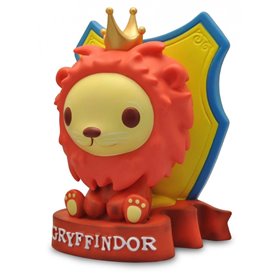 Figura cofrinho plastoy harry potter casa de hogwarts leão chibi