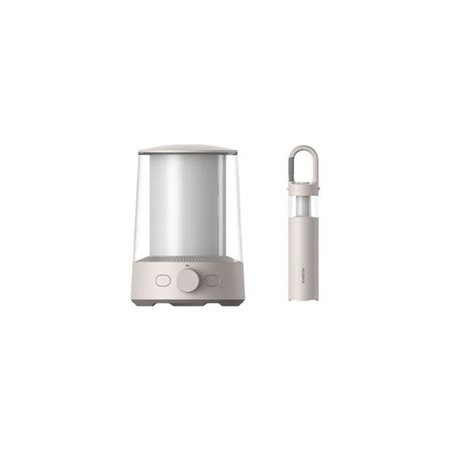 Lanterna de acampamento multifuncional Xiaomi Bluetooth - 2 lanternas em 1 - Luzes duplas separáveis - NiteCore Extreme Light Ad