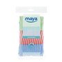Pano Microfibra 30x32cm Sortido Pack 3un