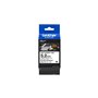 Fita termoencolhível original Brother HSE211E para etiquetas de cabos - Texto preto em fundo branco - Largura 5,2 mm x 1,5 metro