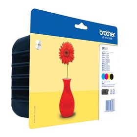 Brother LC121 Pack de 4 Tinteiros originais - LC121VALBP