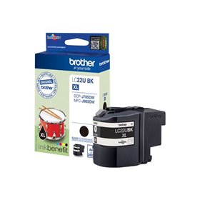 Tinteiro original Brother LC22U preto - LC22UBKBP