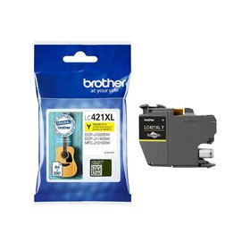 Tinteiro original Brother LC421XL amarelo - LC421XLY