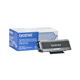 Toner original preto Brother TN3170
