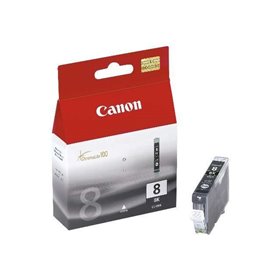 Tinteiro original Canon CLI8 preto - 0620B001/0620B029/0620B028