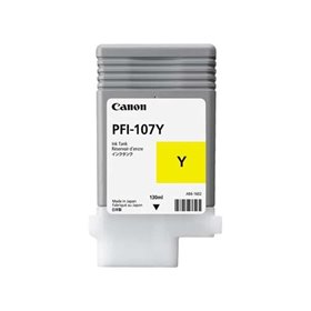 Tinteiro original Canon PFI107 amarelo - PFI107Y/6708B001