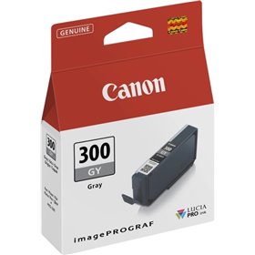 Tinteiro original Canon PFI300 cinza - 4200C001/PFI300GY
