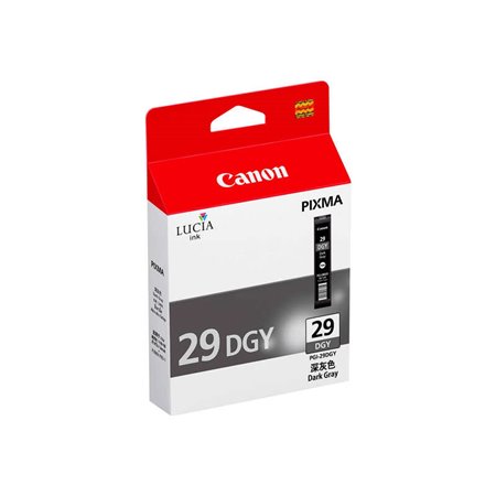 Tinteiro original Canon PGI29 cinza escuro - 4870B001