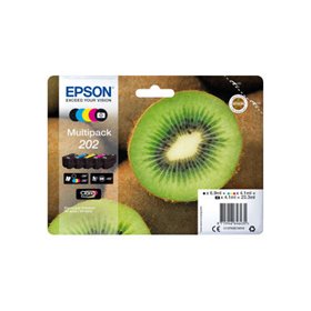 Epson 202 Pack de 5 Tinteiros originais - C13T02E74010