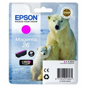 Tinteiro original Epson T2613 (26) Magenta - C13T26134012