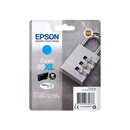 Tinteiro original Epson T3592 (35XL) ciano - C13T35924010