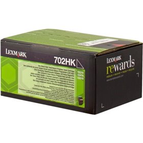Toner original preto Lexmark CS310/CS410/CS510 - 70C2HK0/70C0H10/70C0H10/702HK
