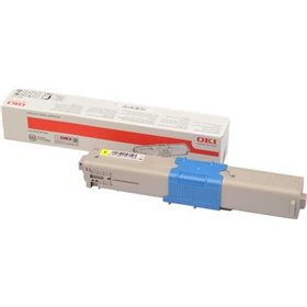 Toner original amarelo OKI C332DN/MC363DN/MD363DN - 46508713