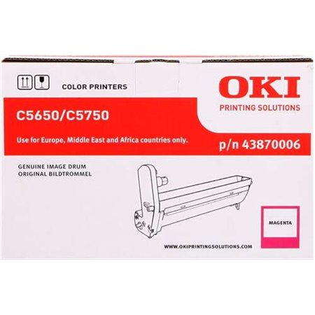Tambor original magenta OKI C5650/C5750 - 43870006 (tambor)