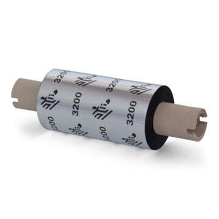 Pacote de 12 fitas de transferência térmica Zebra ZipShip 3200 Original - Fitas de mistura de cera/resina - Núcleo de 12,7 mm, l