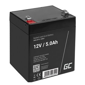 Bateria Chumbo Gel AGM 12V 5A GREEN CELL
