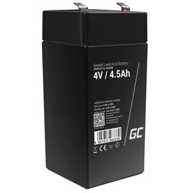 Bateria Chumbo Gel AGM 4V 4.5A GREEN CELL