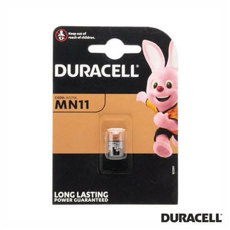 Pilha Alcalina 11A 6V Blister DURACELL