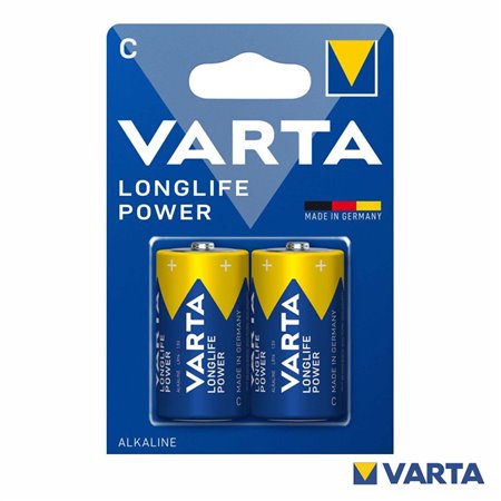 Pilha Alcalina LR14/C 1.5V 2x Blister VARTA