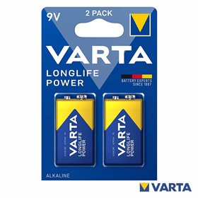 Pilha Alcalina 2x 9V/6LP3146 Longlife Power VARTA