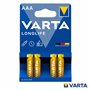 Pilha Alcalina LR03/AAA 1.5V 4x Longlife VARTA