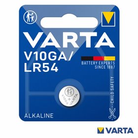 Pilha Alcalina Botão LR54/V10GA 1.5V VARTA