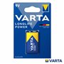 Pilha Alcalina 9V/6LP3146 Longlife Energy VARTA