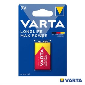 Pilha Alcalina 9V/6LR61 Longlife Max Power VARTA