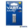 Pilha Alcalina AAAA LR8D425 1.5V 2x Blister VARTA
