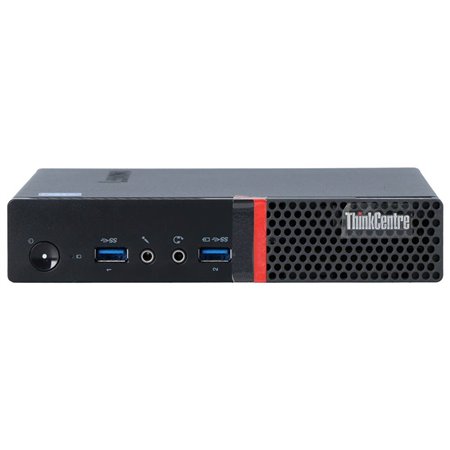 Inclui Office! Lenovo Tiny M600, N3000 1.04Ghz, 4GB, 120 SSD M.2, NO-DVD, Win 10 Pro - Recondicionado