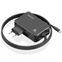 Carregador de laptop Aisens GaN ASCH-1PD100WL50-BK USB tipo C/ 100 W/ Automático/ Voltagem 5-20 V