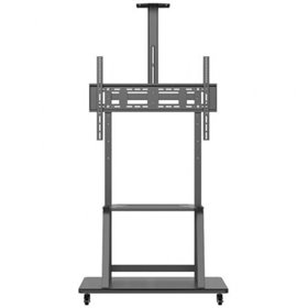 Suporte de chão com rodas Aisens FT100E-135 para TVs de 37 a 100"/até 150 kg
