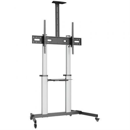 Suporte de chão com rodas Aisens FT100TE-259 para TVs de 60 a 100"/até 100 kg