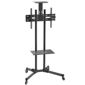 Suporte de chão inclinável Aisens FT70TE-035 com rodas para TVs de 37 a 70 polegadas/até 50 kg