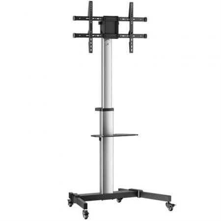 Suporte de chão inclinável Aisens FT86TRE-197 com rodas para TVs de 37 a 86 polegadas/até 50 kg