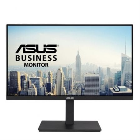 Monitor profissional Asus VA24ECPSN de 23,8" / Full HD / Multimídia / Altura ajustável / Preto