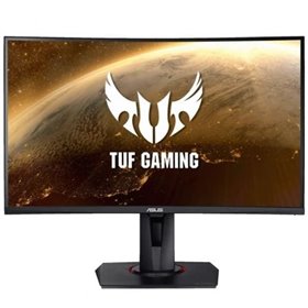 Monitor Gamer Curvo Asus VG27VQ de 27" / Full HD / 1 ms / 165 Hz / VA / Multimídia / Altura Ajustável / Preto