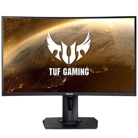 Monitor Gamer Curvo Asus VG27VQ de 27" / Full HD / 1 ms / 165 Hz / VA / Multimídia / Altura Ajustável / Preto