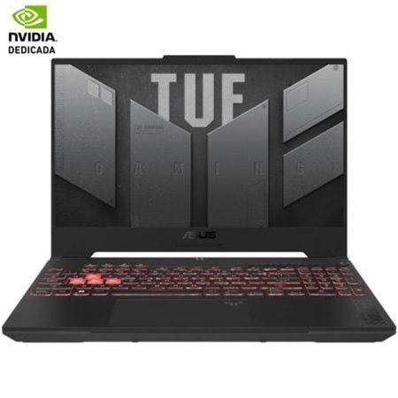 Notebook Gamer Asus TUF Gaming A15 TUF507NVR-LP047 Ryzen 7 7435HS/ 16GB/ 512GB SSD/ GeForce RTX 4060/ 15.6"/ Sem Sistema Operaci