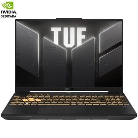 Laptop para jogos Asus TUF F16 TUF607VU-RL130 Intel Core i7-13620H/ 16 GB/ SSD de 512 GB/ GeForce RTX 4050/ 16"/ Sem sistema ope