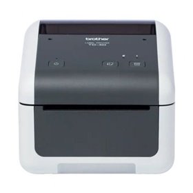 Impressora de etiquetas e bilhetes Brother TD-4210D/ Térmica direta/ Largura da etiqueta 118 mm/ USB-RS-232C/ Preto e branco